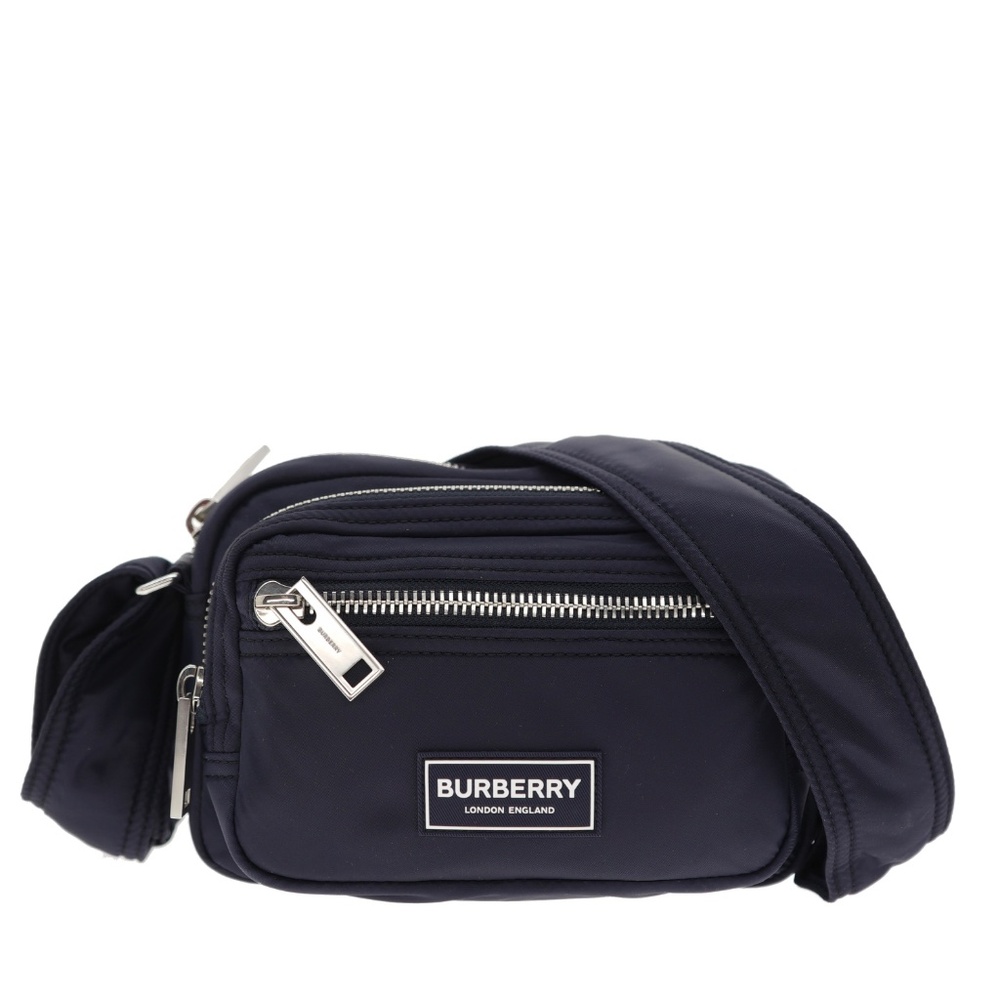 Burberry Warner Camera Crossbody Bag Navy Blue Nylon New - Picture 6 of 12